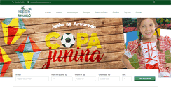 Desktop Screenshot of hotelarvoredo.com.br
